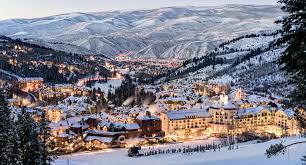 Beaver Creek ski resort in USA