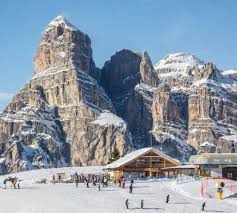 Alta Badia ski resort in Italy