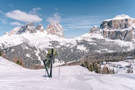 Val di Fassa ski resort in Italy