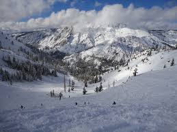 Bear Valley ski resort in Bear Valley, California, USA