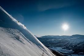Solheisen ski resort in Møre og Romsdal, Norway - panoramic view of ski slopes and mountain facilities