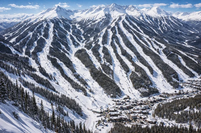 Crotched Mountain ski resort in USA