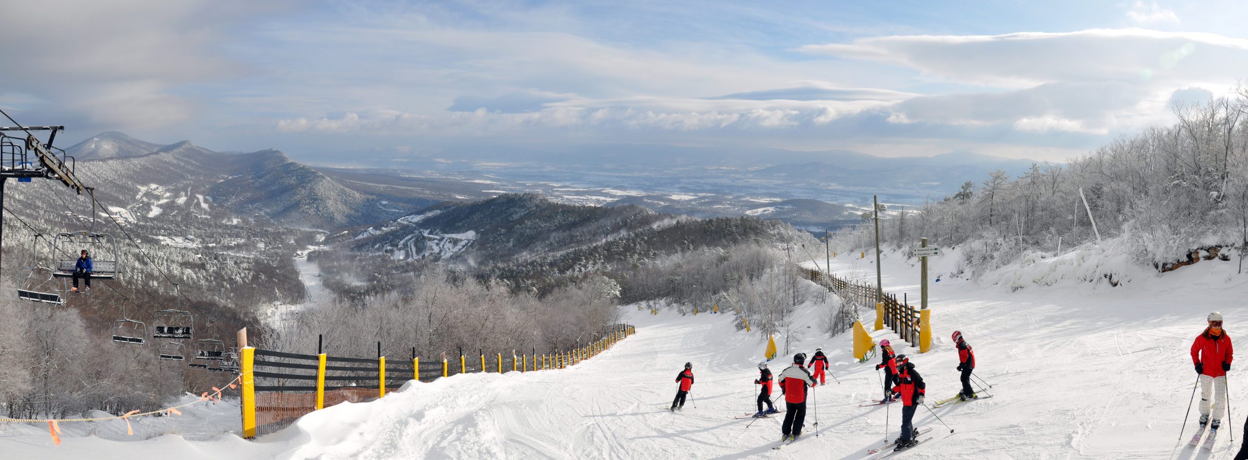 Massanutten ski resort in USA