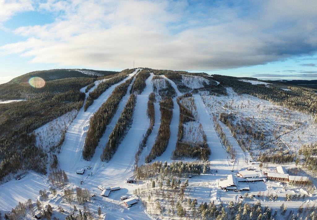 Hassela ski resort in Sweden