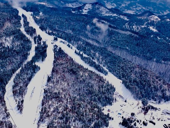 Cavnic ski resort in Romania