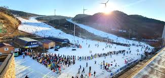 Eden Valley ski resort in South Korea