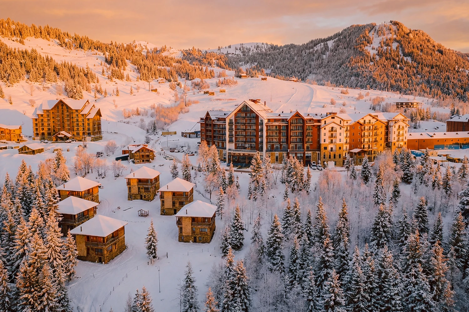 Goderdzi ski resort in Georgia