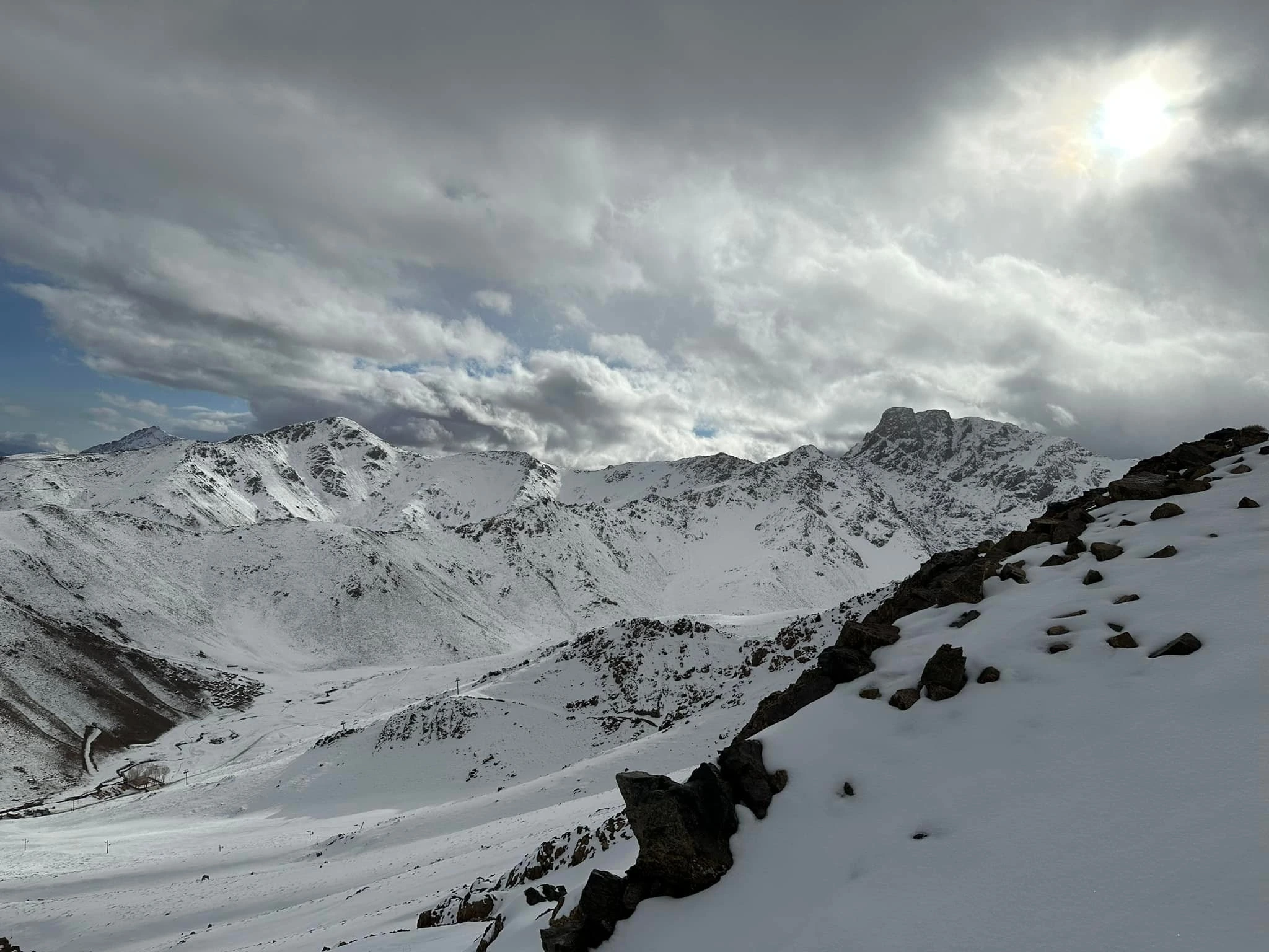 Jebel Bou Iblane ski resort in Morocco