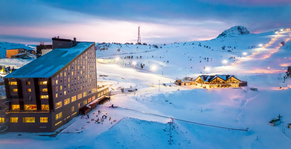 Kartalkaya ski resort in Turkey