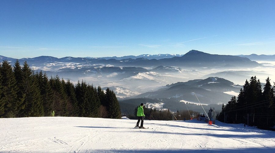 Kubínska Hoľa ski resort in Slovakia
