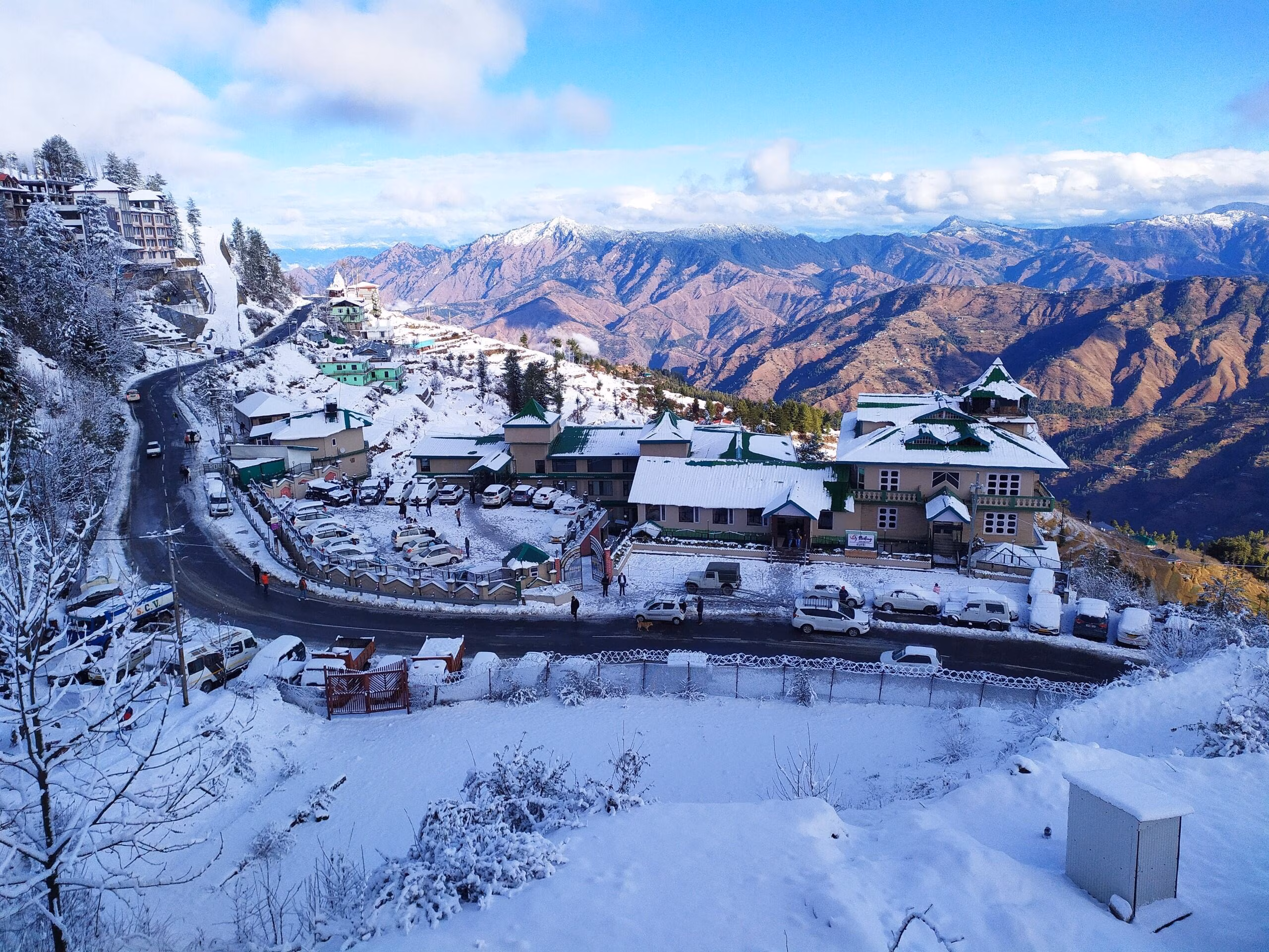 Kufri ski resort in India