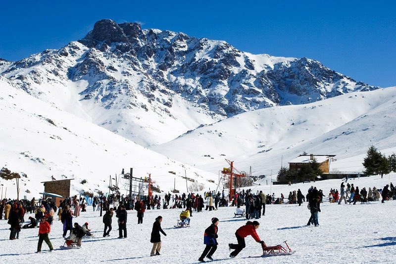 Mischlieffen Ifrane ski resort in Morocco