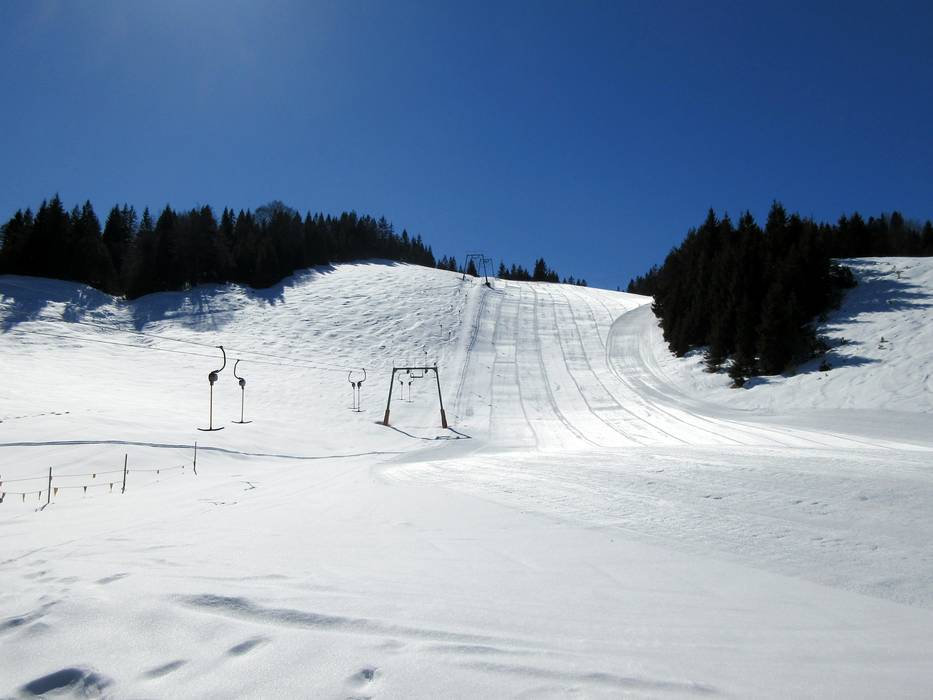 Mittenwald-Kranzberg ski resort in Germany