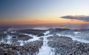 Mount Baw Baw ski resort in Australia