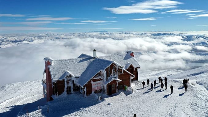 Mount Yıldız ski resort in Turkey