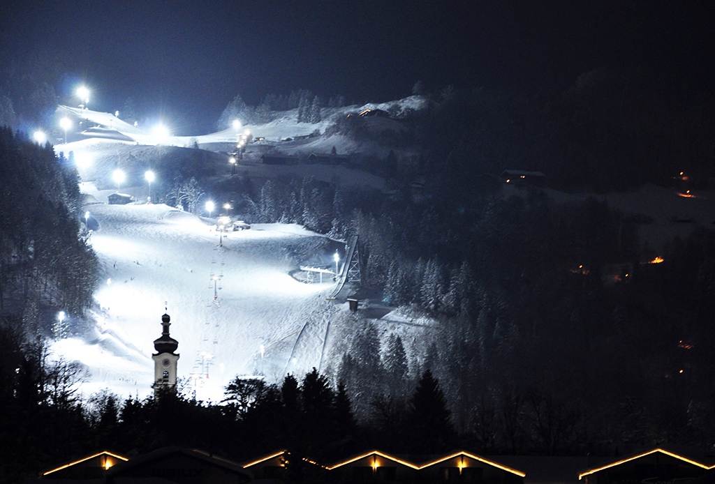 Oberaudorf-Hocheck ski resort in Germany