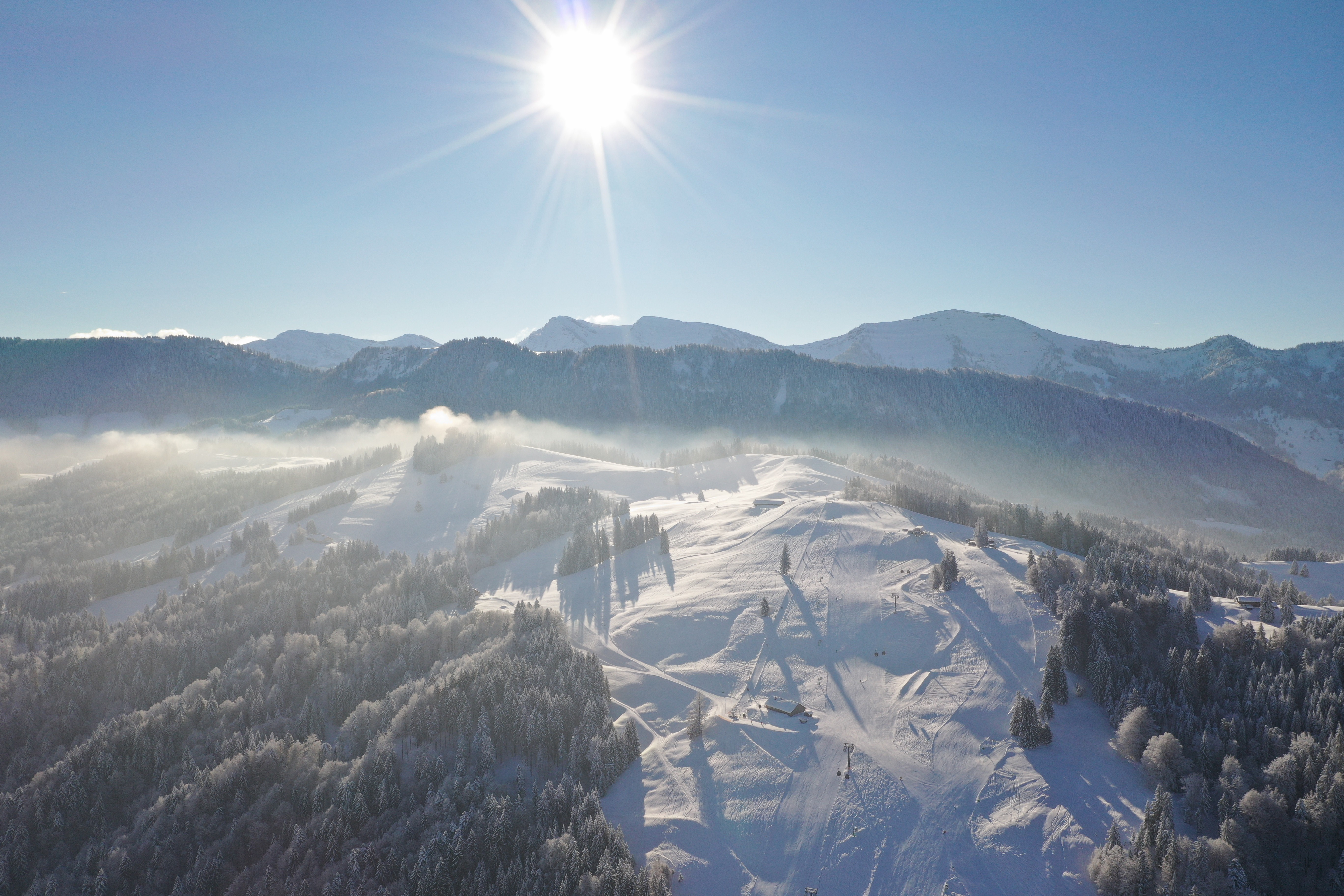 Oberstaufen ski resort in Germany
