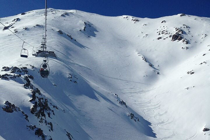 Oukaïmeden ski resort in Morocco