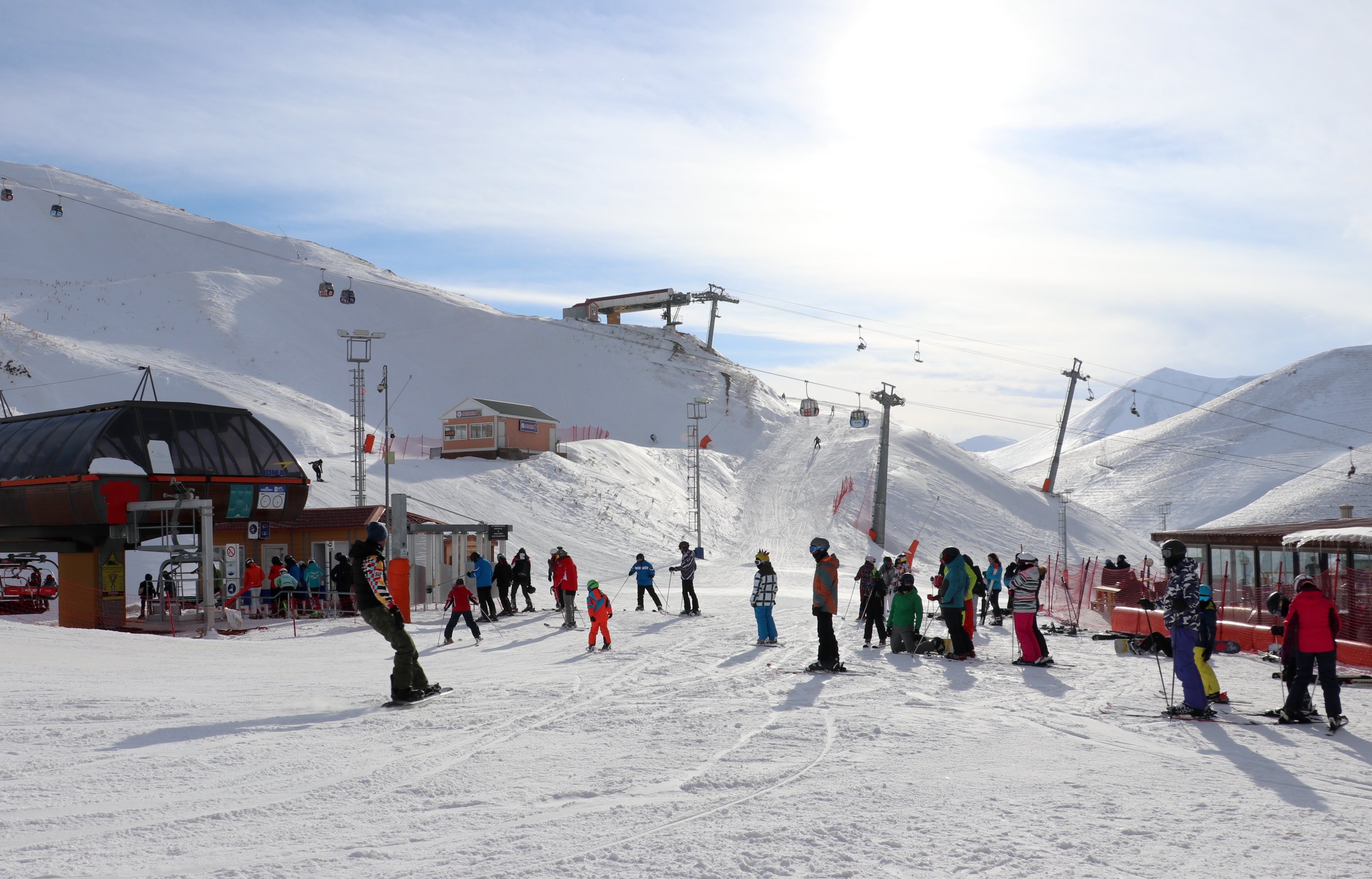 Palandöken ski resort in Turkey