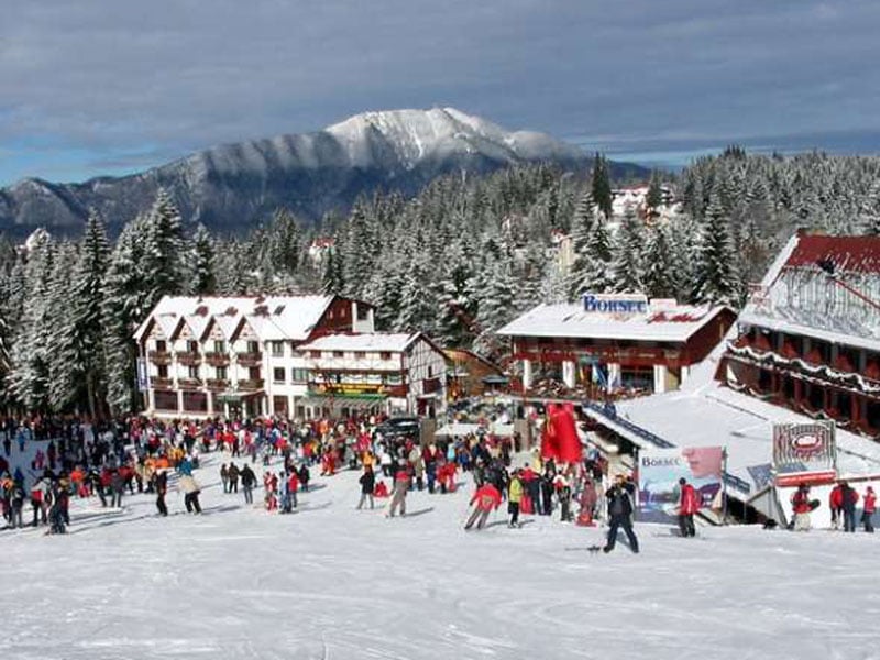 Predeal ski resort in Romania