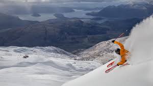 Treble Cone ski resort in New Zealand