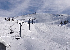Zaarour Club ski resort in Lebanon
