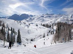 Kobla ski resort in Slovenia