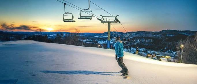 Sommet Edelweiss ski resort in Canada