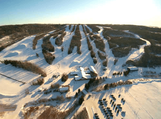 Table Mountain Regional Park ski resort in Canada