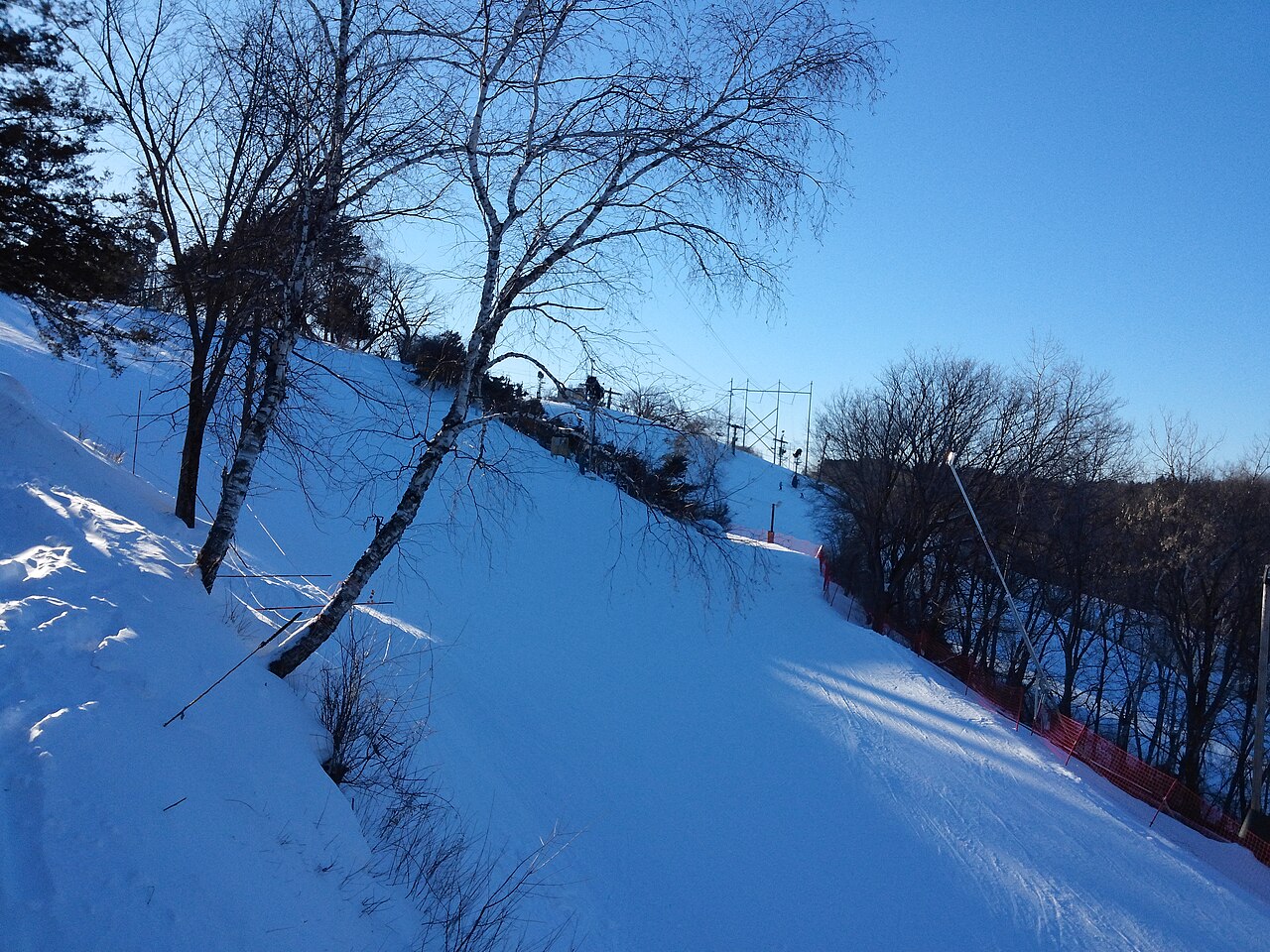 Afton Alps ski resort in USA