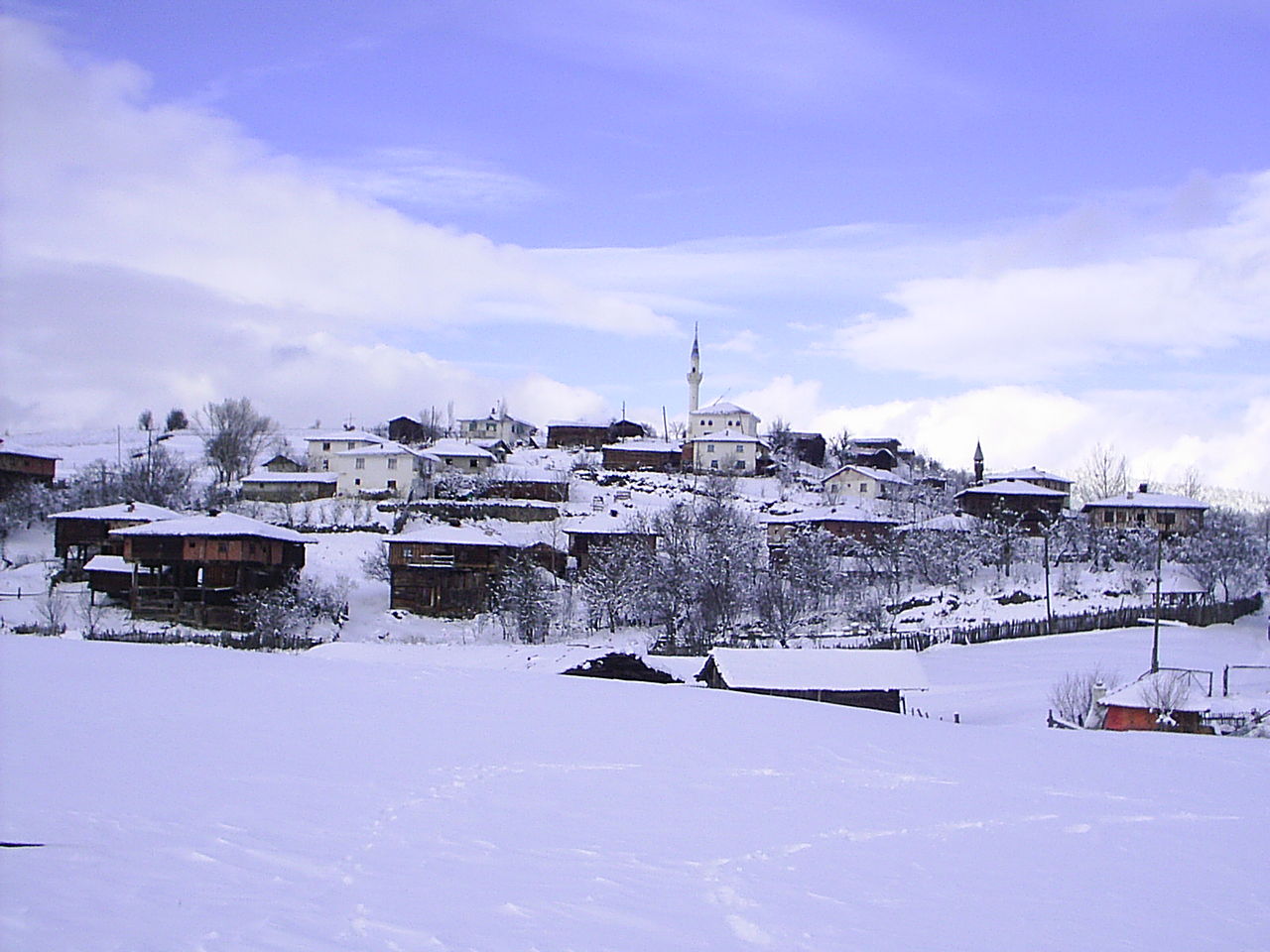 Çambaşı ski resort in Turkey