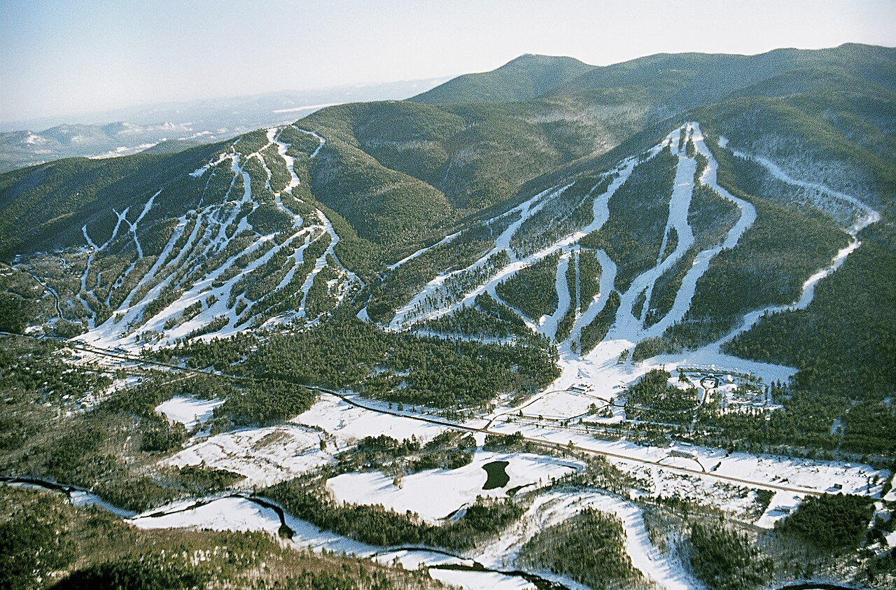 Attitash ski resort in USA