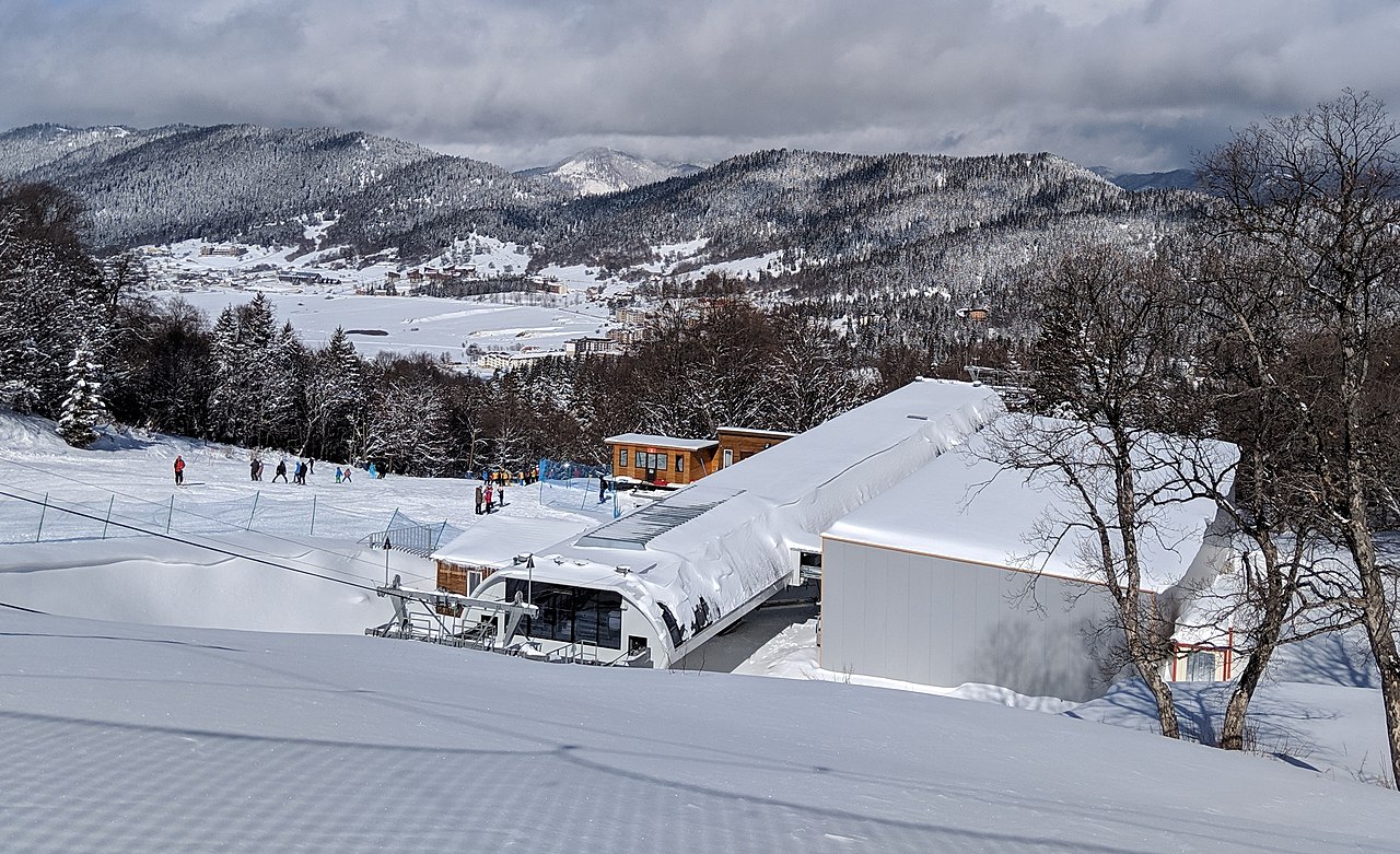 Bakuriani ski resort in Georgia