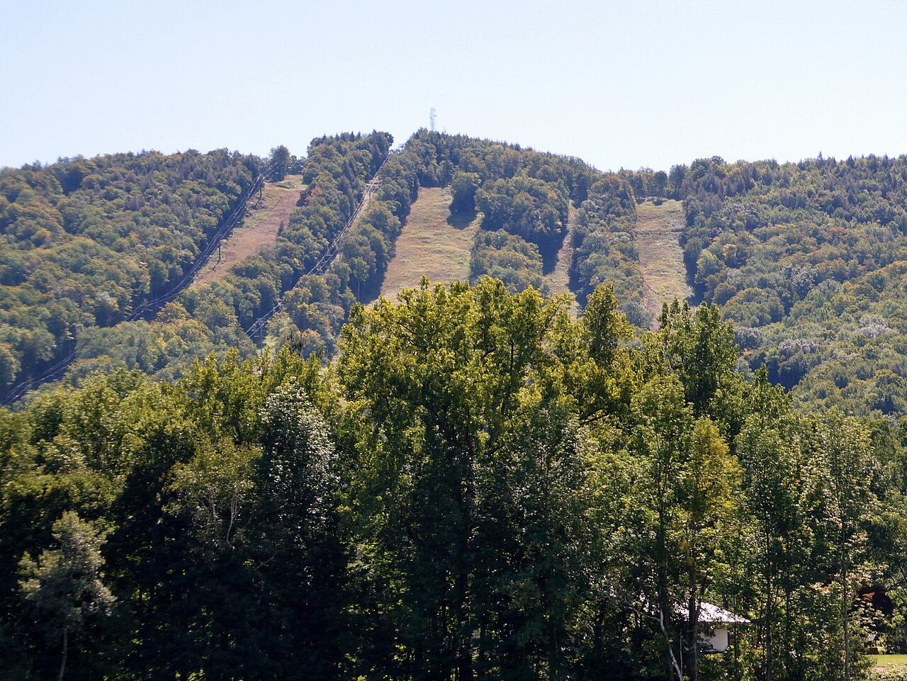 Berkshire East ski resort in USA