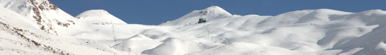 Dizin ski resort in Iran