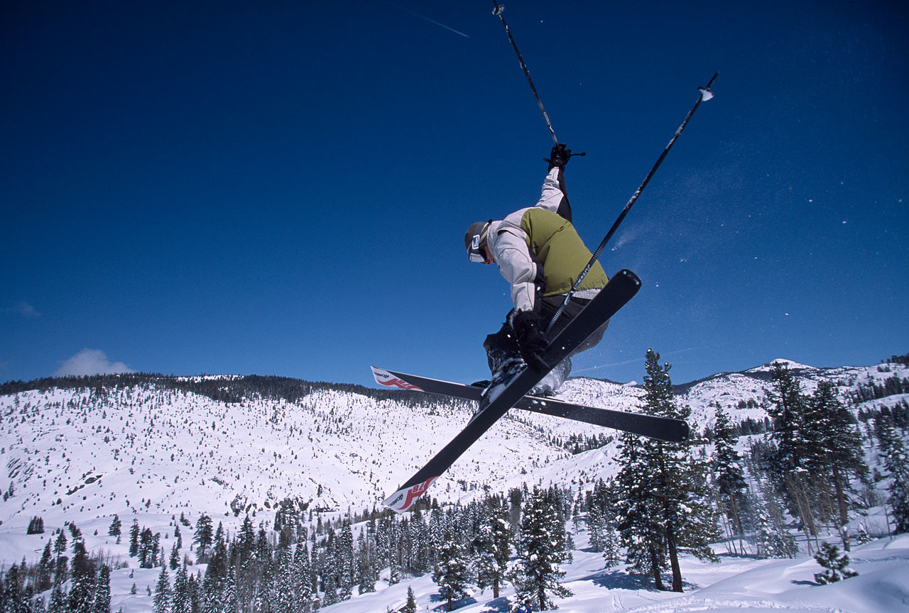 Dodge Ridge ski resort in USA