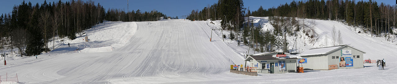 Ellivuori ski resort in Finland