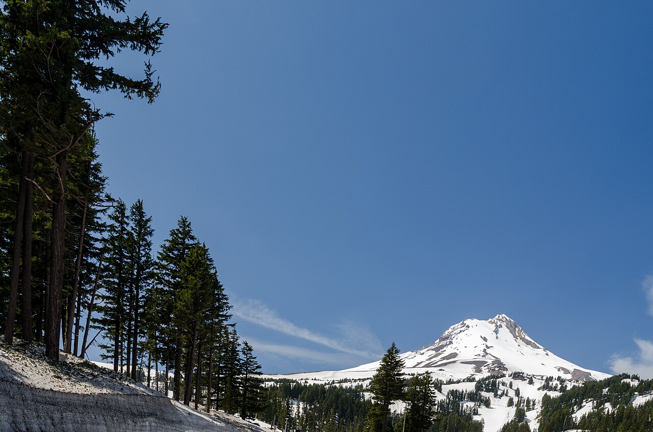 Mt. Hood Meadows ski resort in USA