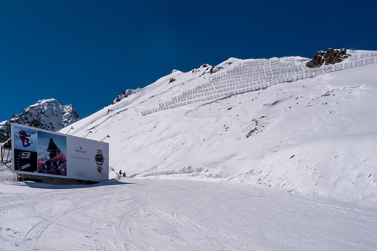 Shymbulak ski resort in Kazakhstan