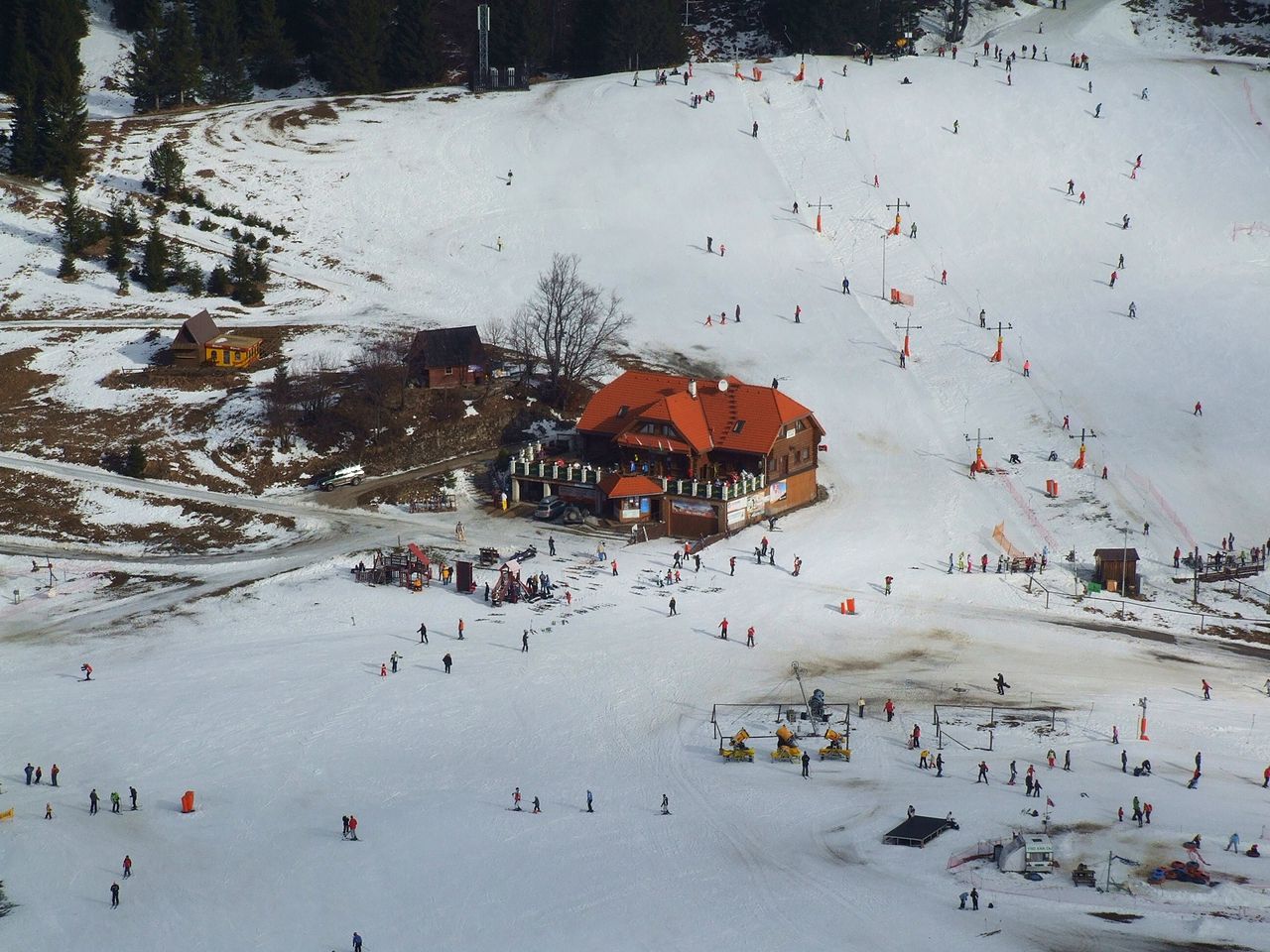 Skipark Ružomberok ski resort in Slovakia