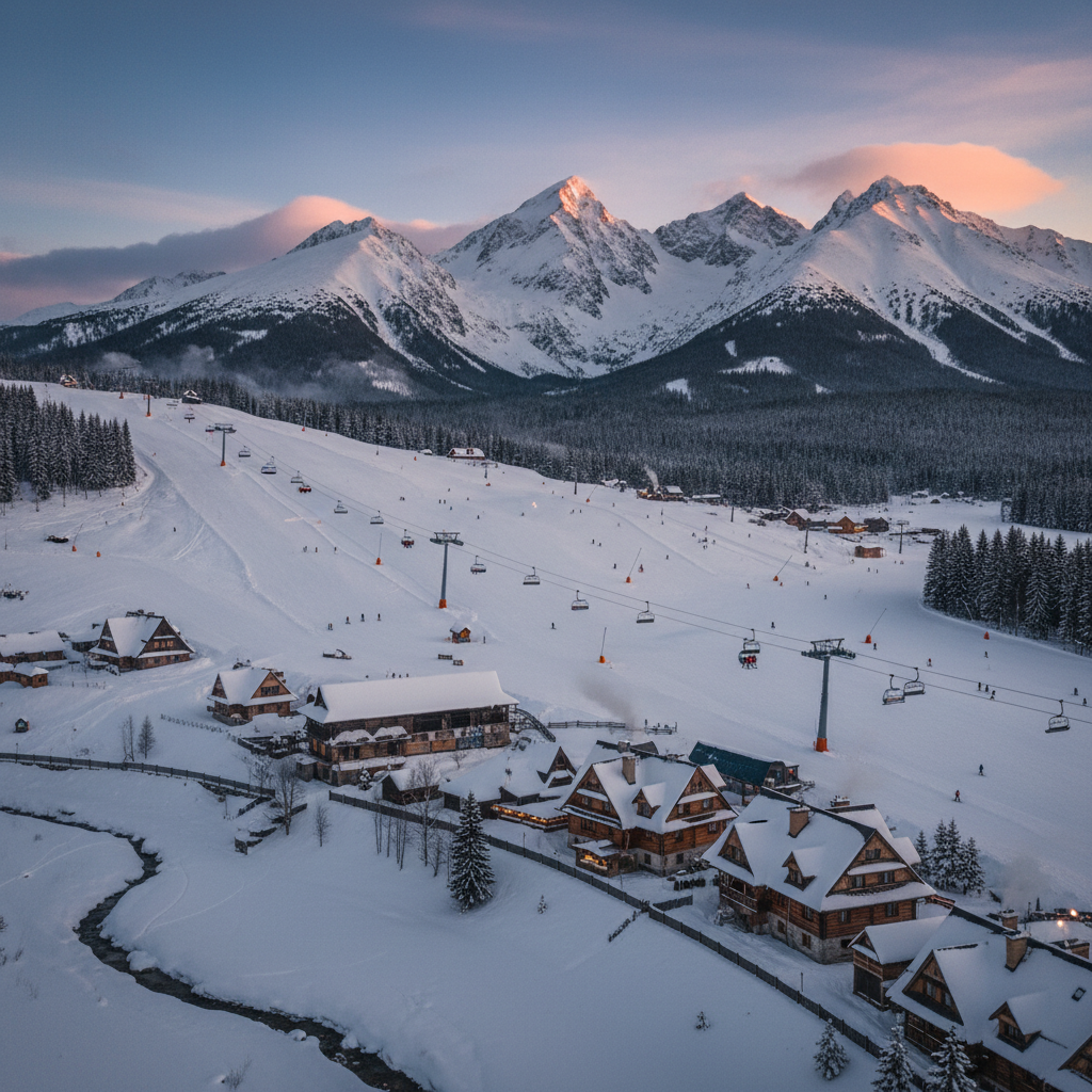 Strachan - Ždiar ski resort in Slovakia