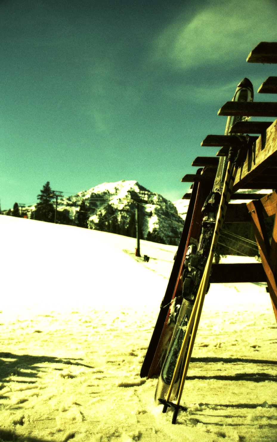Sundance ski resort in Sundance, Utah, USA
