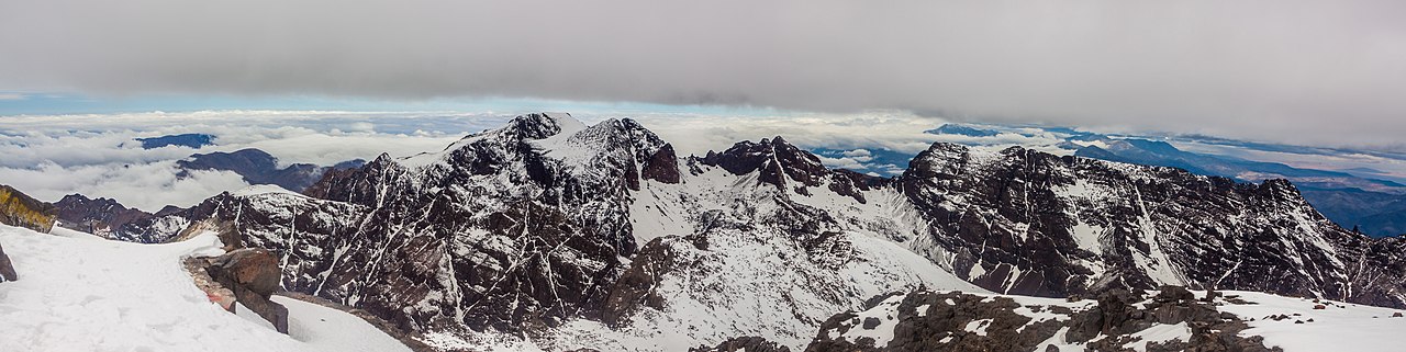 Toubkal High Atlas ski resort in Morocco