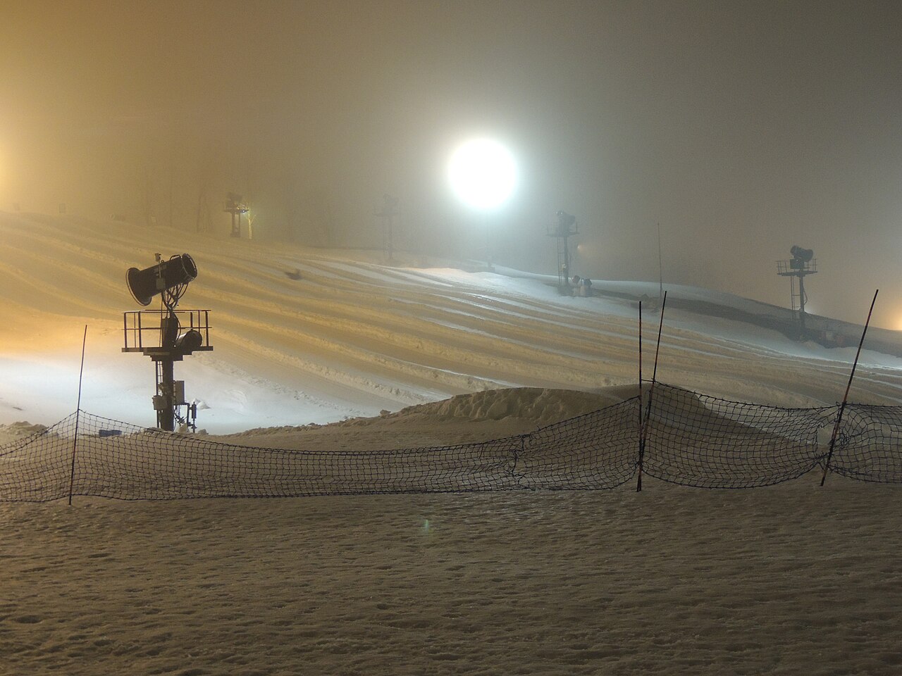 Winterplace ski resort in USA